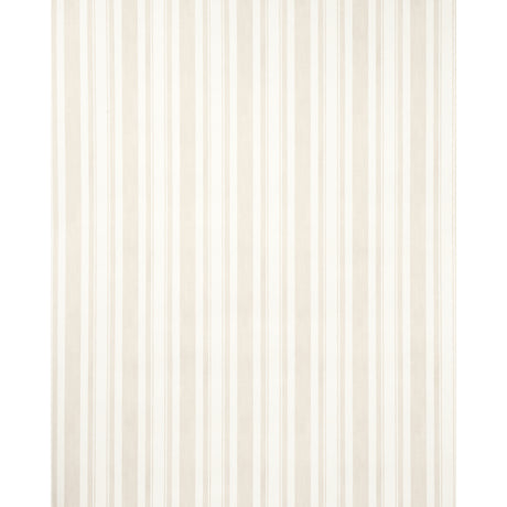 Schumacher Villa Stripe Light Neutral Wallpaper