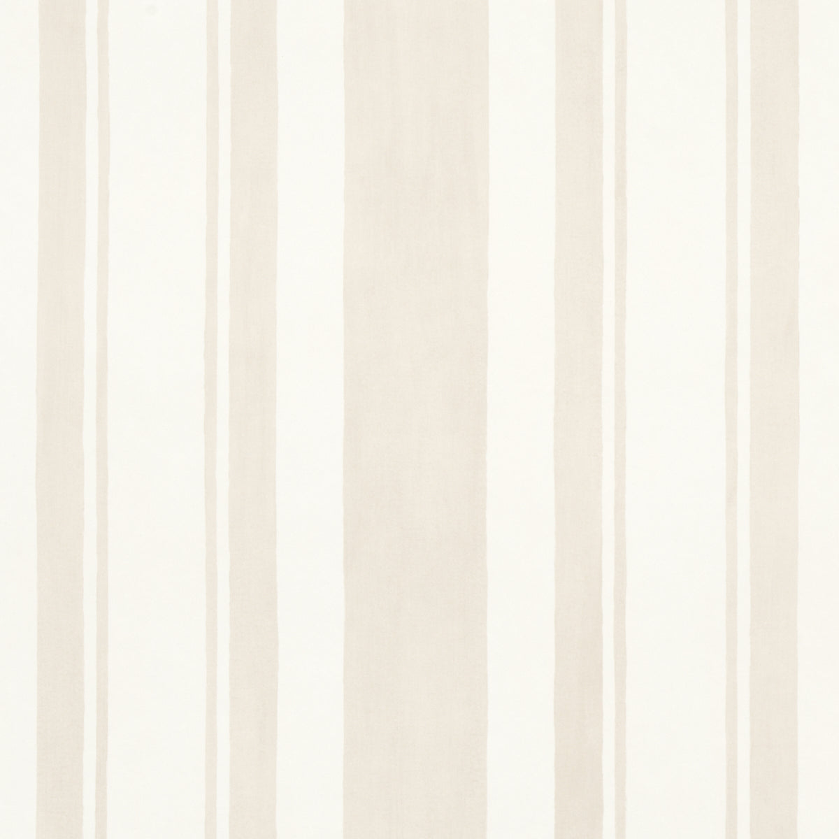 Schumacher Villa Stripe Light Neutral Wallpaper