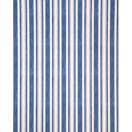 Schumacher Villa Stripe Navy Wallpaper