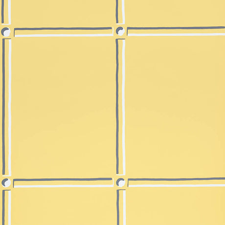Schumacher La Galerie Yellow Wallpaper - Eade's Wallpaper