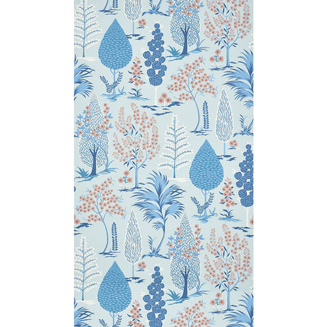 Schumacher Pandora Delft & Rose Wallpaper - Eade's Wallpaper