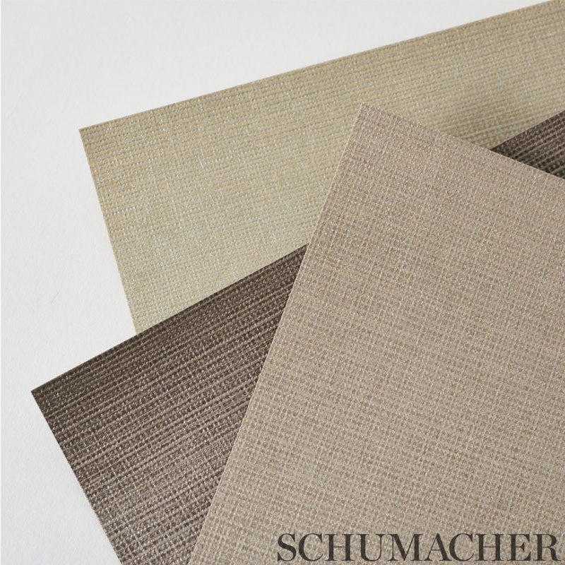 Schumacher Valentin Pearl Wallpaper