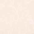 Schumacher Twiggy Vinyl Blush Wallpaper - Eade's Wallpaper