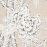 Schumacher Chinois Palais Vinyl Panel Stone Wallpaper
