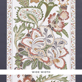 Schumacher Anjou Stripe Saffron Wallpaper