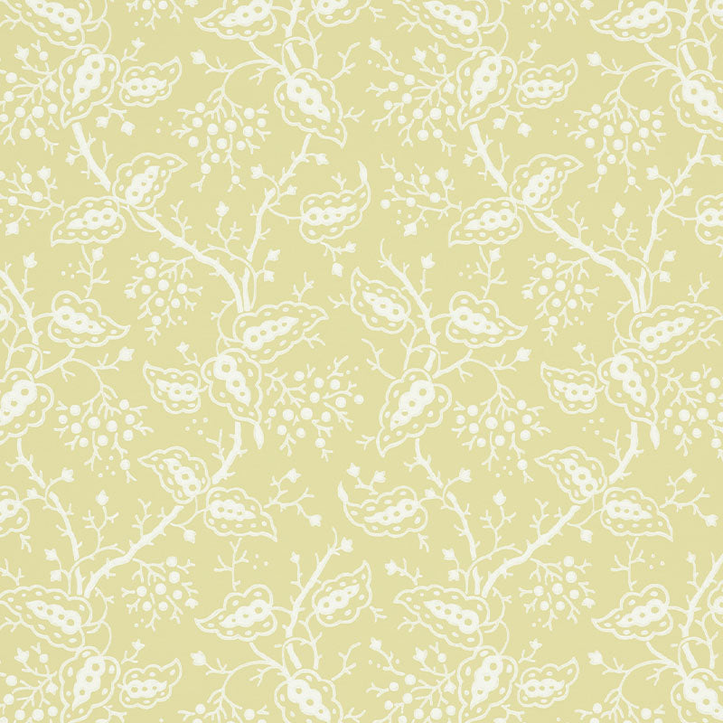 Schumacher Darby Buttercup Wallpaper