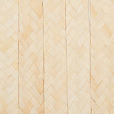 Schumacher Braided Buri Natural Wallpaper