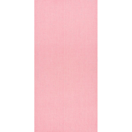 Schumacher Herringbone Paperweave Pink Wallpaper