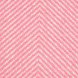 Schumacher Herringbone Paperweave Pink Wallpaper