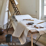 Schumacher Linen & Paperweave Natural Wallpaper - Eade's Wallpaper