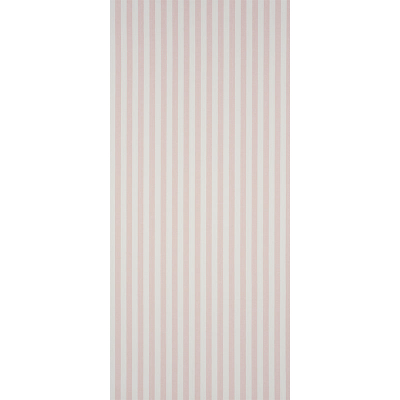 Schumacher Linen Stripe Blush Wallpaper - Eade's Wallpaper