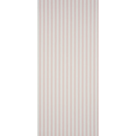 Schumacher Linen Stripe Blush Wallpaper - Eade's Wallpaper