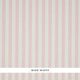 Schumacher Linen Stripe Blush Wallpaper - Eade's Wallpaper