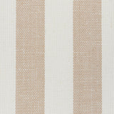 Schumacher Linen Stripe Sand Wallpaper - Eade's Wallpaper
