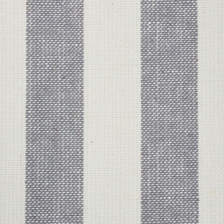 Schumacher 5010252 LINEN STRIPE in GREY Wallpaper - DOWN TO 