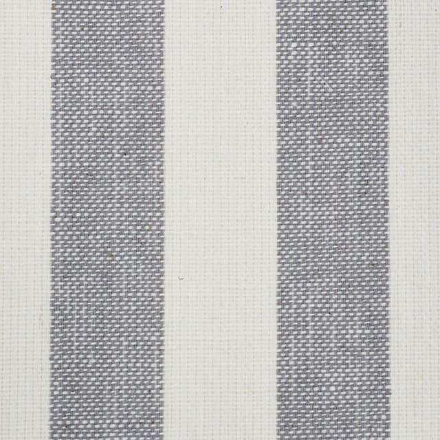 Schumacher 5010252 LINEN STRIPE in GREY Wallpaper - DOWN TO 
