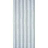 Schumacher Linen Stripe Sky Wallpaper - Eade's Wallpaper