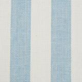 Schumacher Linen Stripe Sky Wallpaper - Eade's Wallpaper