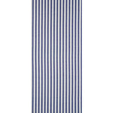 Schumacher Linen Stripe Indigo Wallpaper - Eade's Wallpaper