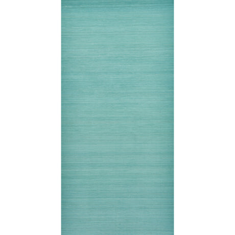 Schumacher Silk Strie Aqua Wallpaper - Eade's Wallpaper