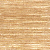 Schumacher Metallized Flax Brass Wallpaper - Eade's Wallpaper