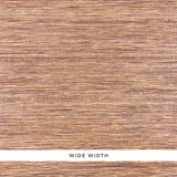 Schumacher Metallized Flax Aubergine Wallpaper - Eade's Wallpaper