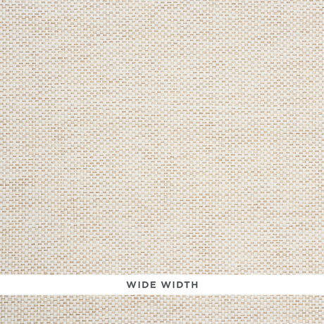 Schumacher Tonal Paperweave Ivory Wallpaper - Eade's Wallpaper