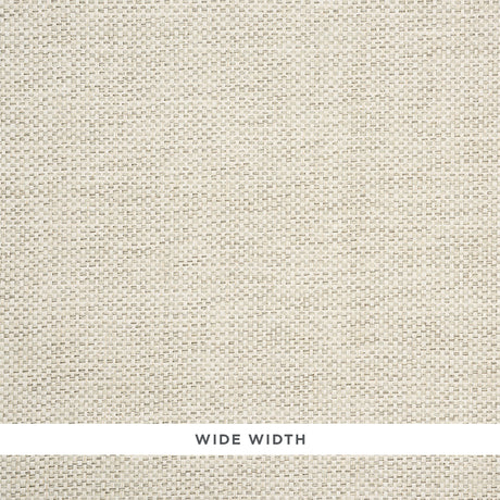 Schumacher Tonal Paperweave Limestone Wallpaper - Eade's Wallpaper
