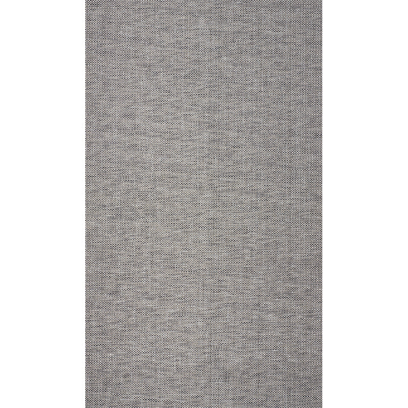 Schumacher Metal Paperweave Charcoal Wallpaper - Eade's Wallpaper