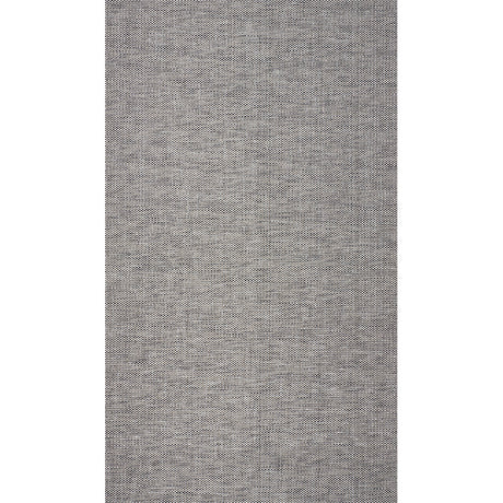 Schumacher Metal Paperweave Charcoal Wallpaper - Eade's Wallpaper