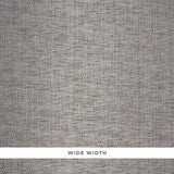 Schumacher Metal Paperweave Charcoal Wallpaper - Eade's Wallpaper