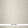Schumacher Metal Paperweave Ivory Wallpaper - Eade's Wallpaper