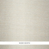 Schumacher Metal Paperweave Ivory Wallpaper - Eade's Wallpaper