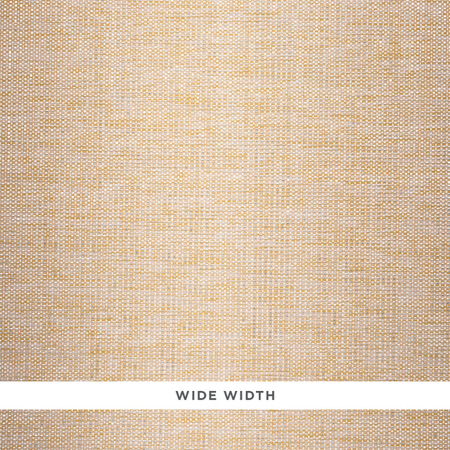 Schumacher Metal Paperweave Sand Wallpaper - Eade's Wallpaper