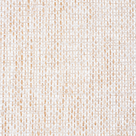 Schumacher Open Paperweave Shimmer Platinum Wallpaper - Eade's Wallpaper