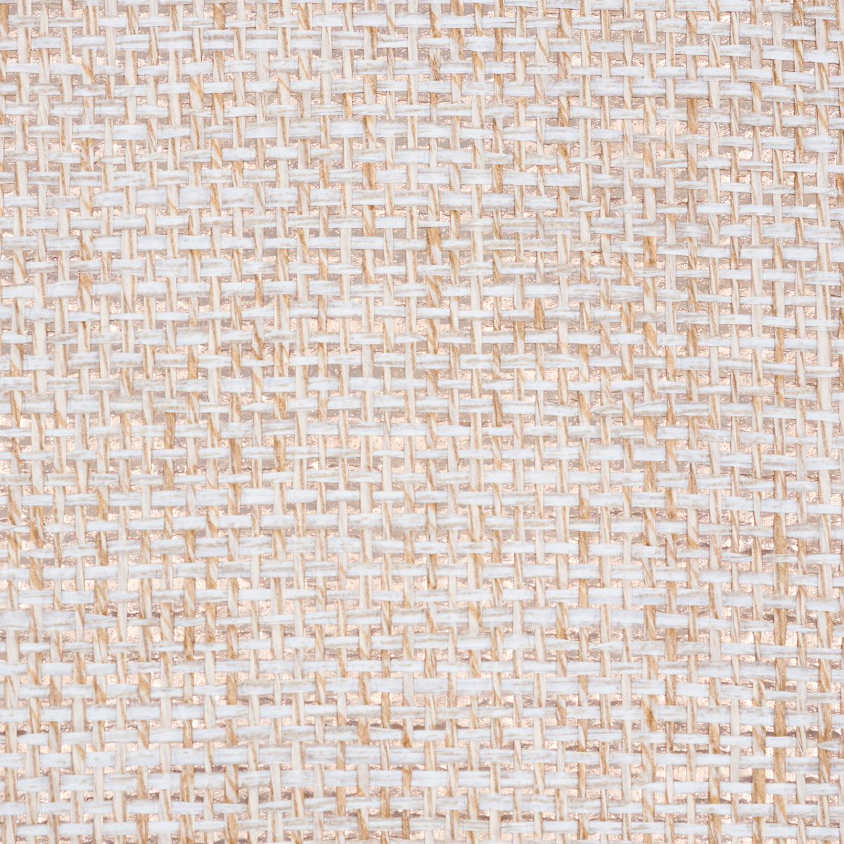 Schumacher Open Paperweave Shimmer Copper Wallpaper - Eade's Wallpaper