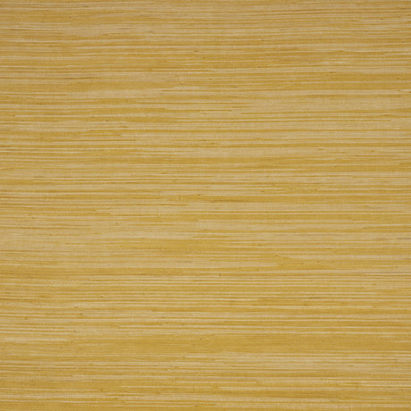 Schumacher Dyed Raffia Yellow Wallpaper
