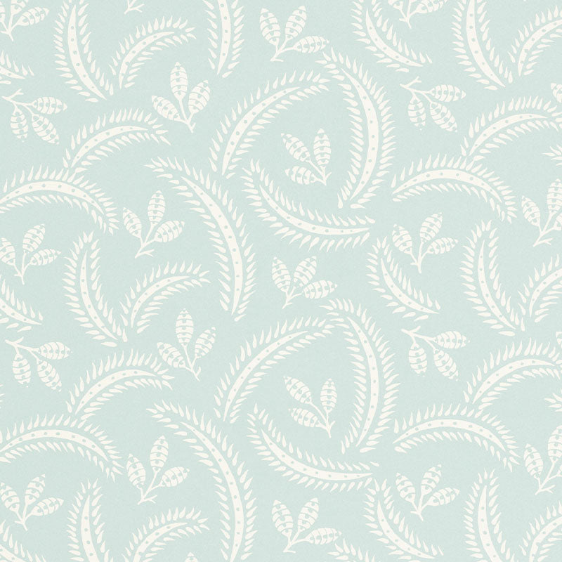 Schumacher Delia Sky Wallpaper