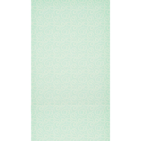 Schumacher Dorian Seafoam Wallpaper