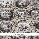 Schumacher Plates & Platters Neutral Wallpaper - Eade's Wallpaper