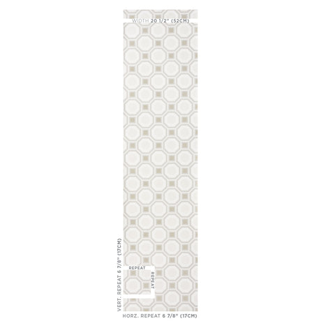Schumacher Hanover Quartz Wallpaper