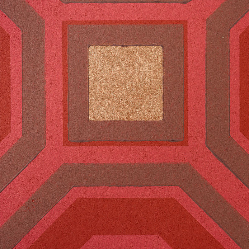 Schumacher Hanover Ruby Wallpaper