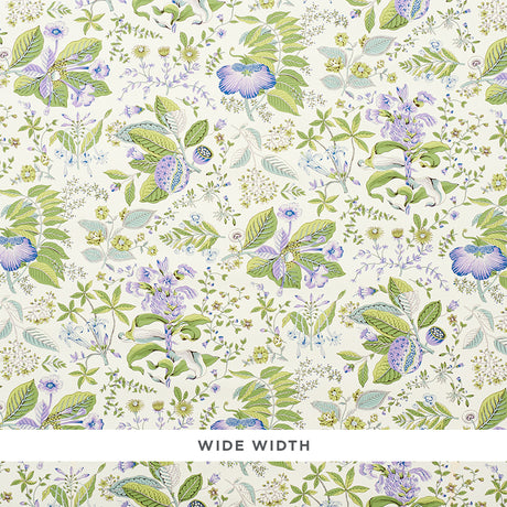 Schumacher Pomegranate Botanical Purple Wallpaper - Eade's Wallpaper