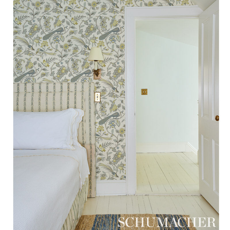 Schumacher Campagne Cadet & Citron Wallpaper