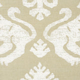 Schumacher Regalia Sisal Ivory On Natural Wallpaper - Eade's Wallpaper