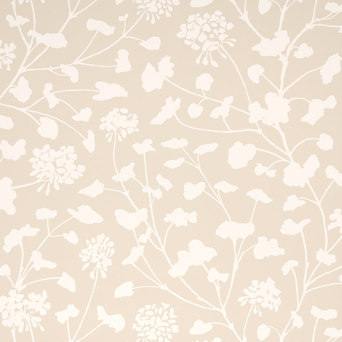 Schumacher Pennick Neutral Wallpaper - Eade's Wallpaper