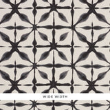 Schumacher Andromeda Charcoal Wallpaper