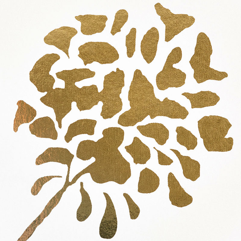 Schumacher Pennick Mylar Gold Wallpaper - Eade's Wallpaper