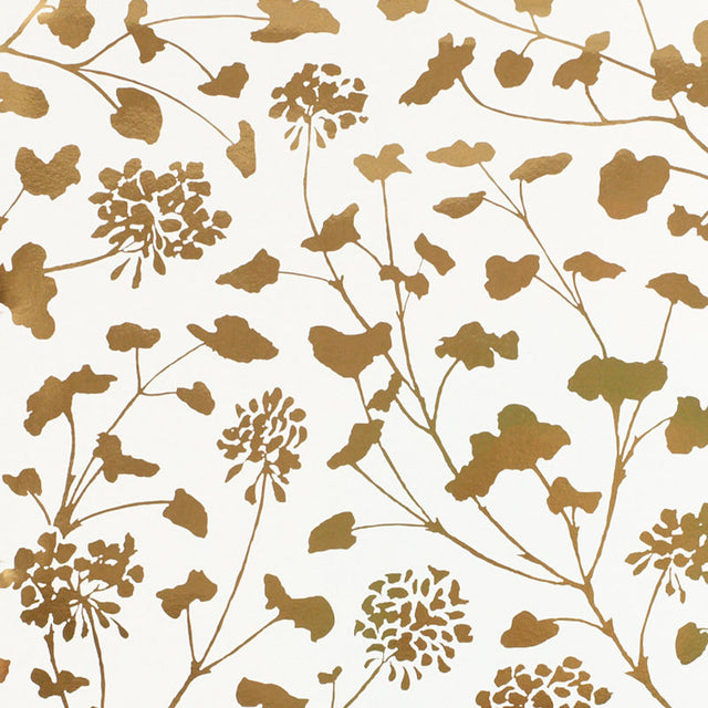 Schumacher Pennick Mylar Gold Wallpaper - Eade's Wallpaper