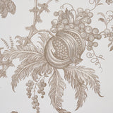 Schumacher San Cristobal Toile Cocoa Wallpaper - Eade's Wallpaper